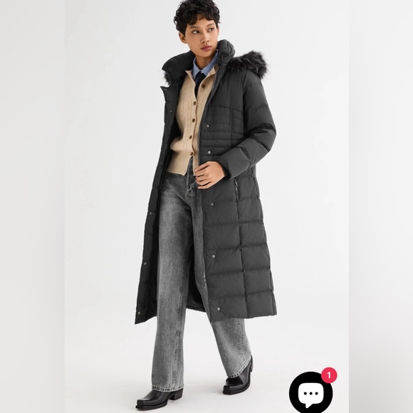 Orolay Long Puffer Down Coat with Fur Hood, Waterproof, Windproof, Warm - Picture 4 of 16